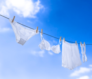 clothesline tips for underwear