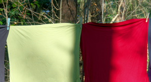 clothesline tips for saving space