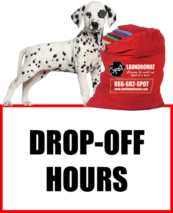 drop-off spot laundromat hours