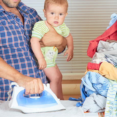 How can I spend less time ironing?