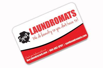 Spot's laundry card by CCI payment systems