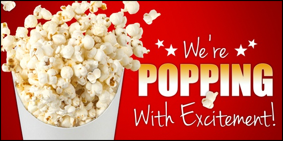 Events free popcorn