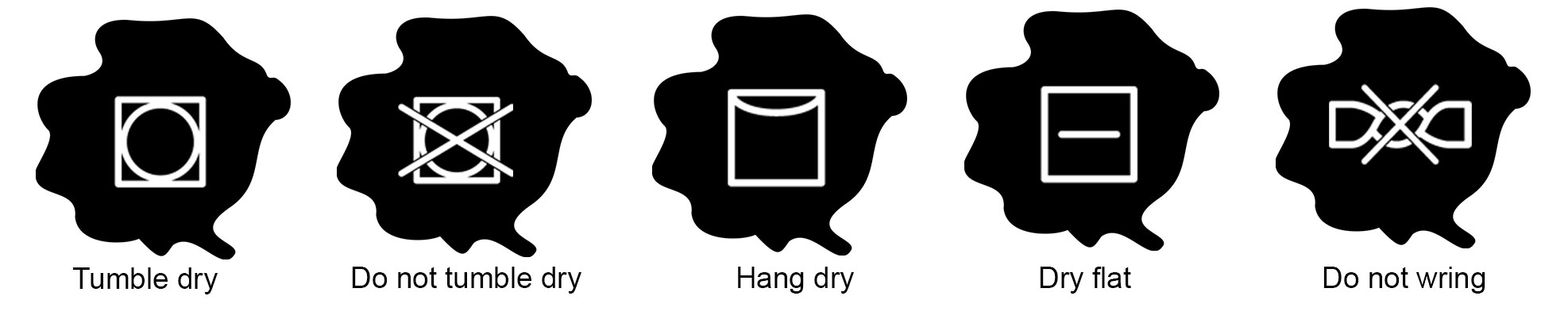 Drying Symbols