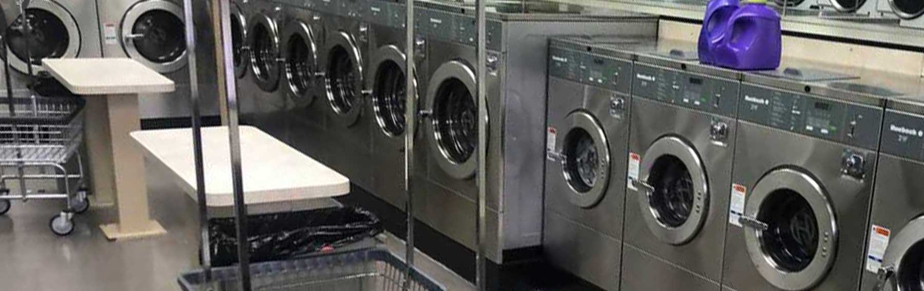 Washers and Dryers at College Plaza Laundromat