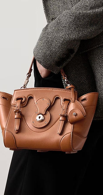 fashion trend Ralph Lauren Calfskin Bag