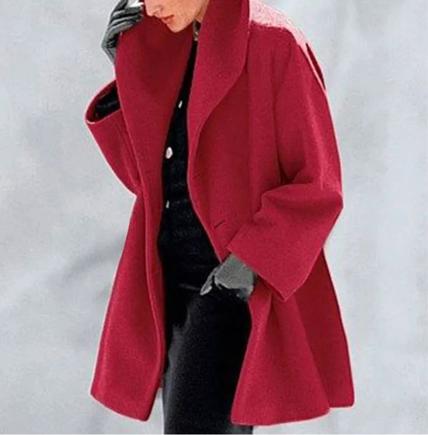 Winter cocoon coat fashion trend 26/27